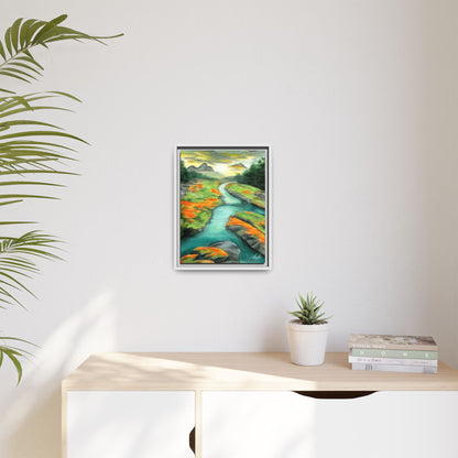 Mountain Stream Framed Wall Art