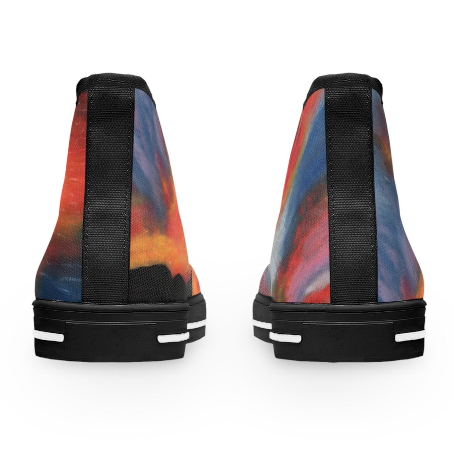 Sunset Over Lake Unisex Classic High Top Sneakers