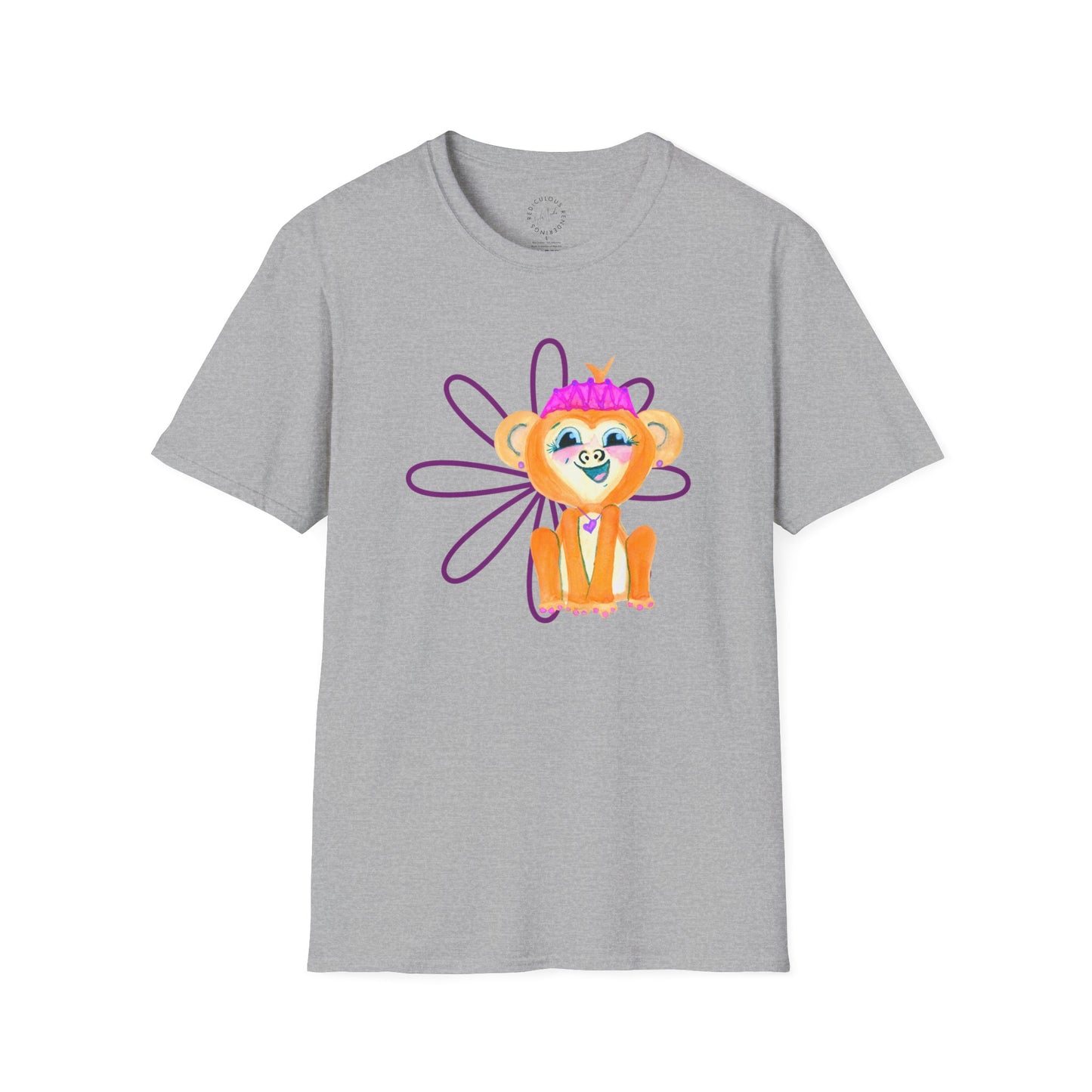 Monkey Unisex Softstyle T-Shirt