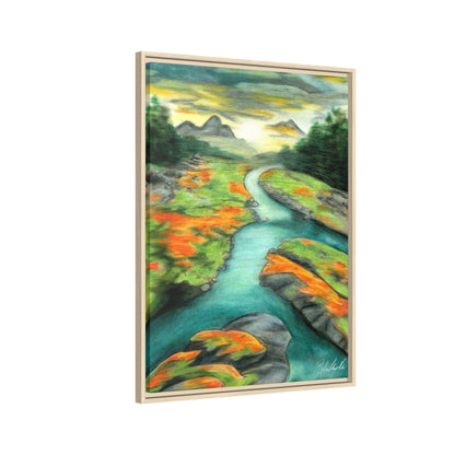 Mountain Stream Framed Wall Art