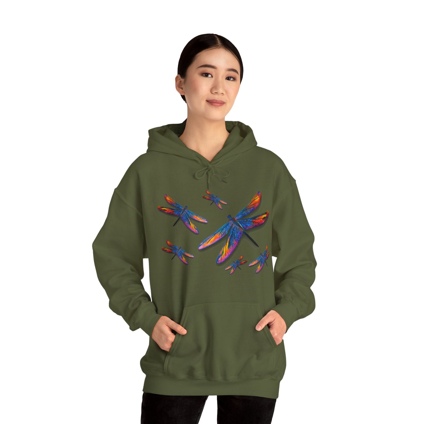 Dragon Fly Hooded Sweatshirt