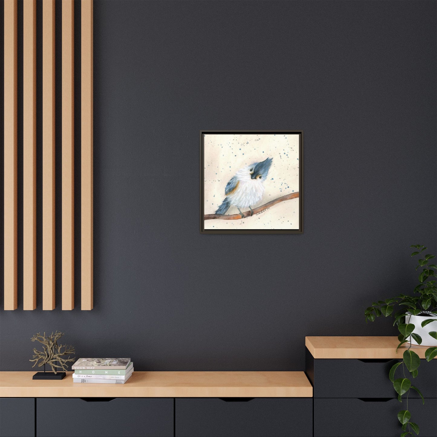 Blue Bird Framed Wall Art