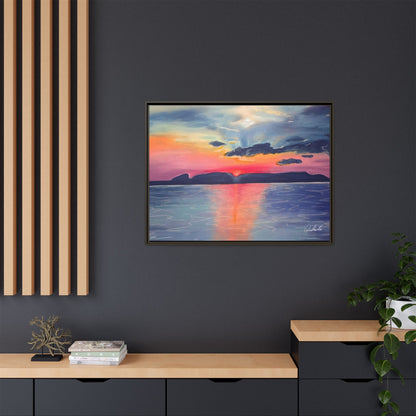 Sleeping Giant at Dawn Framed Wall Art