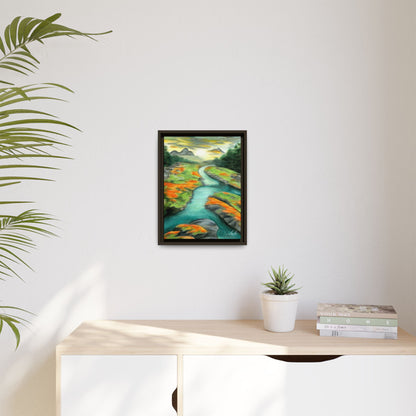 Mountain Stream Framed Wall Art