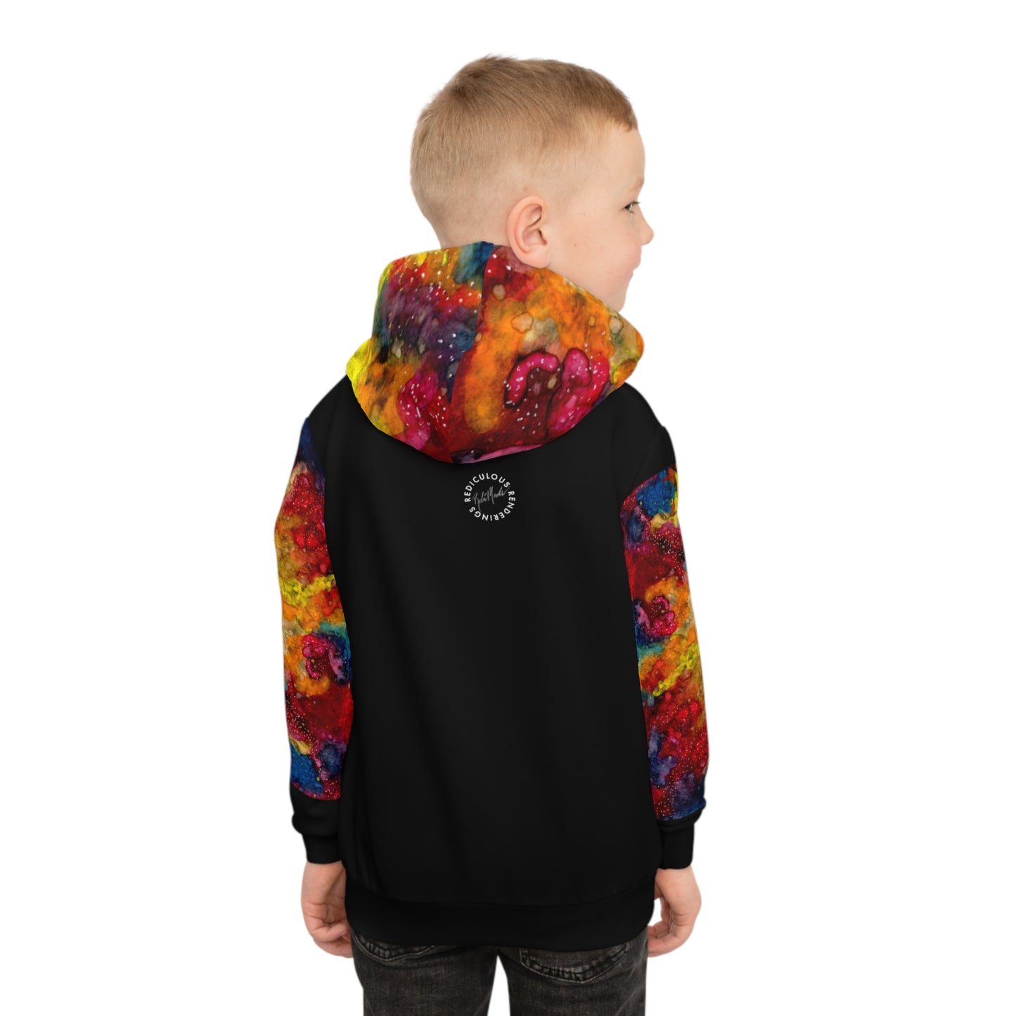 Sunset Clouds Galaxy Children's Hoodie (AOP)