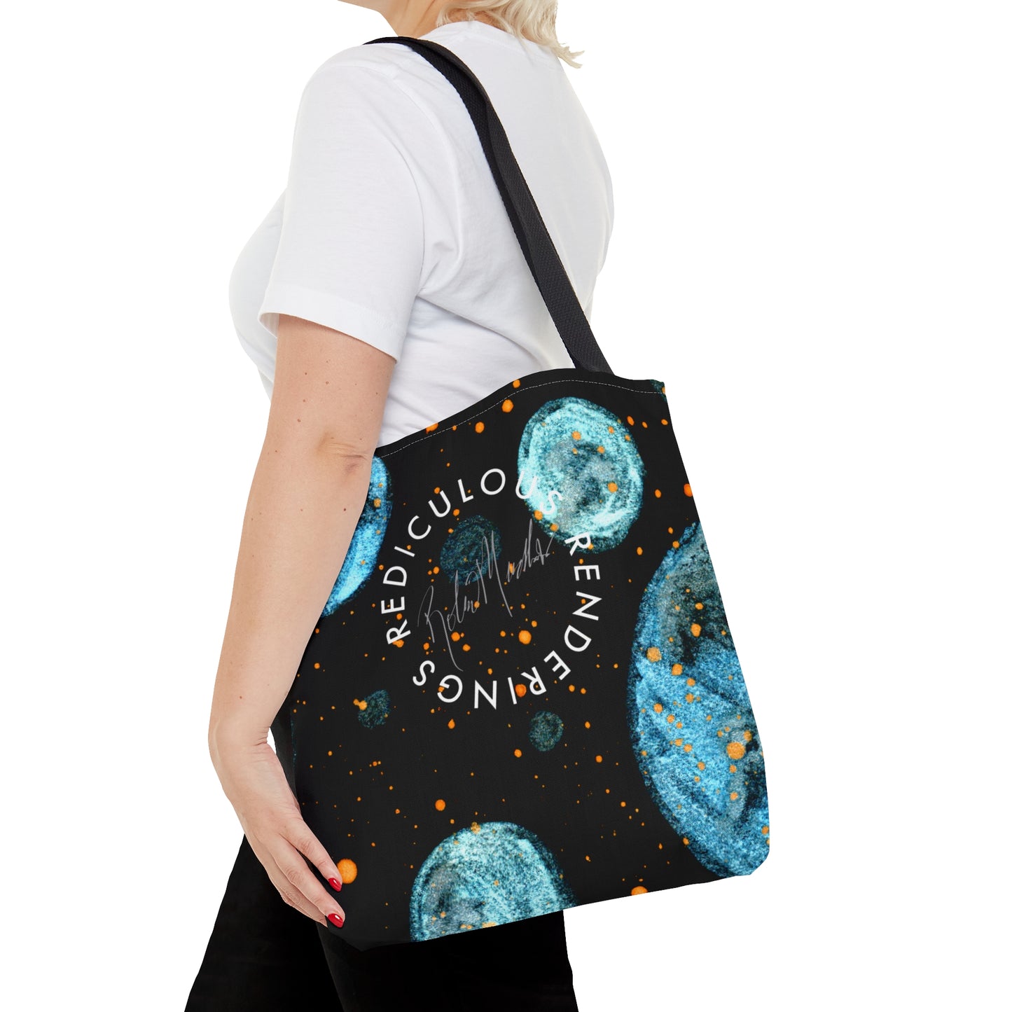 Little Blue Planets Galaxy Tote