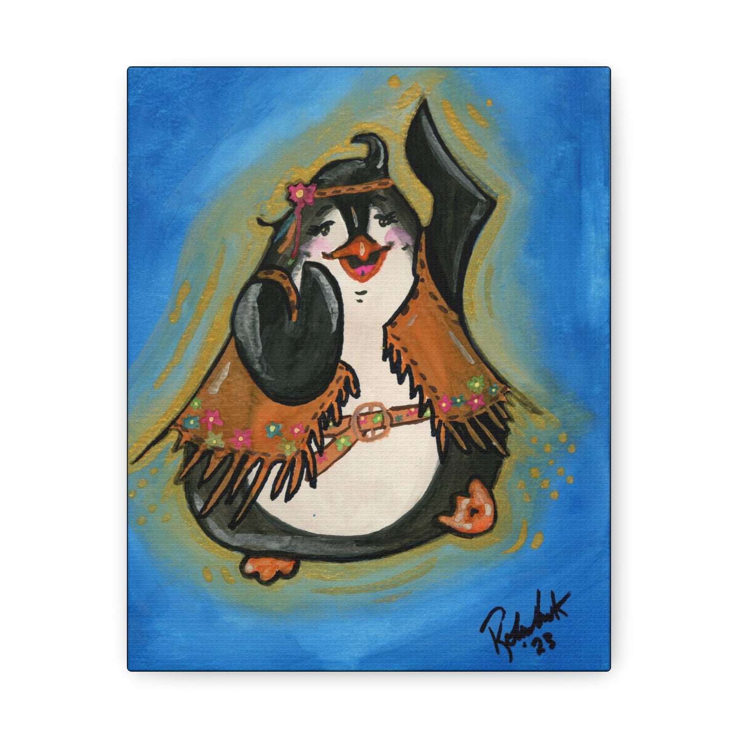 Penguin Canvas Gallery Wraps