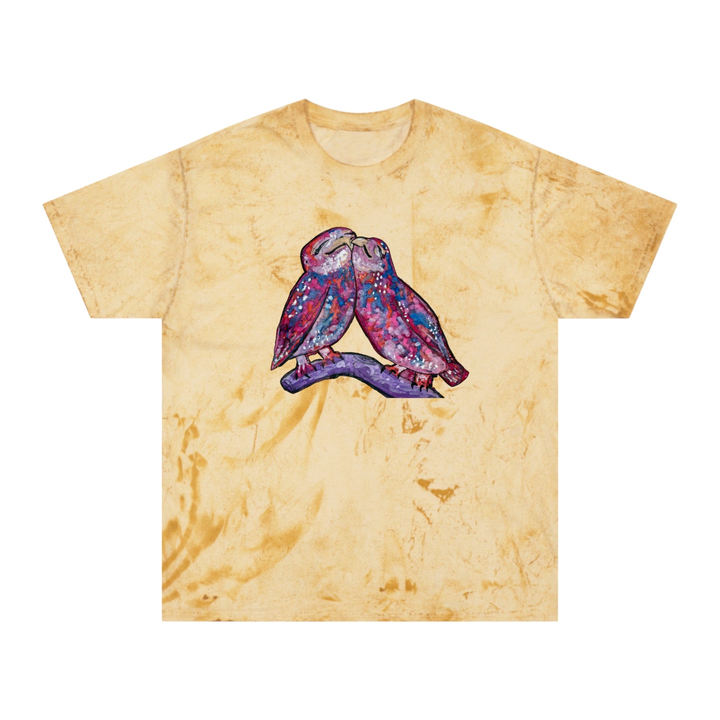 Love Owl Unisex Color Blast T-Shirt