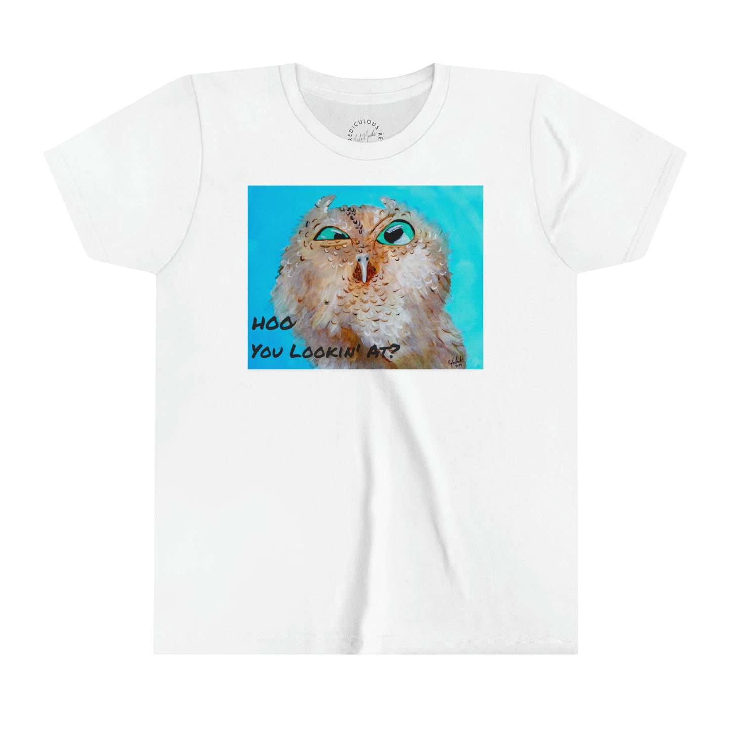 Hoo You Lookin At? Kids T-Shirt