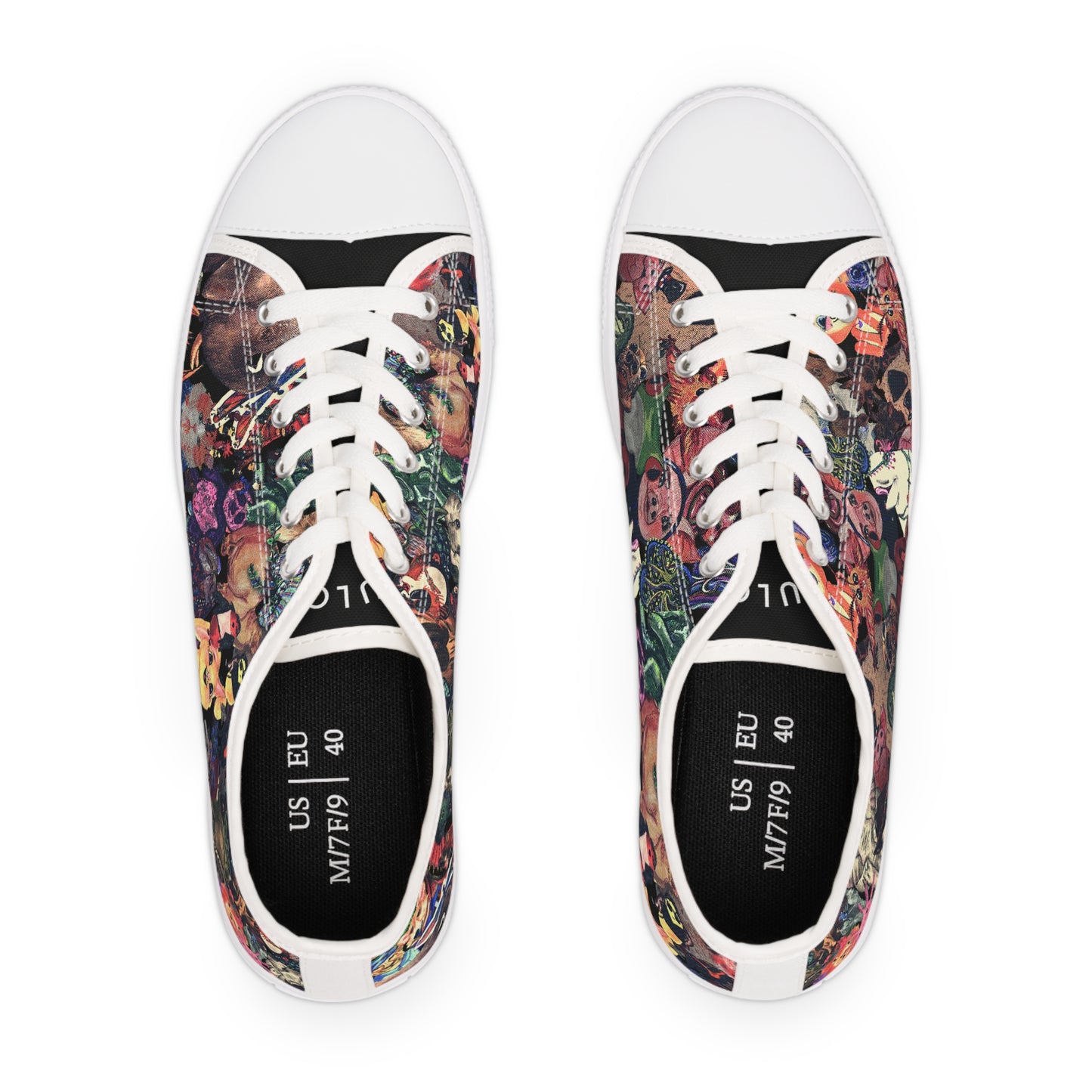 Vintage Animal Mashup Unisex Low Top Classic Sneakers