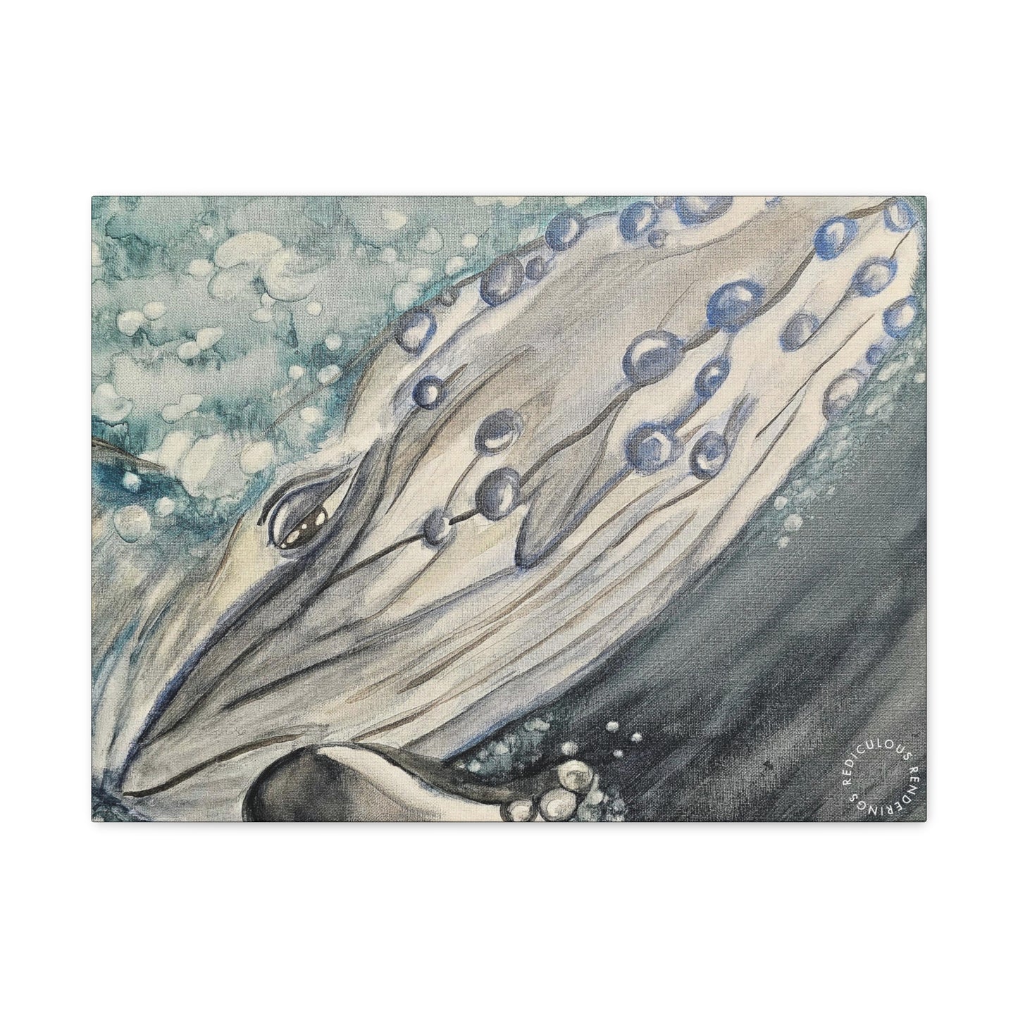 Whale Canvas Gallery Wrap