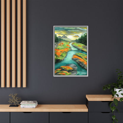 Mountain Stream Framed Wall Art