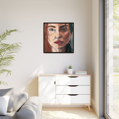 Beyond Race Woman Framed Wall Art