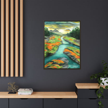 Mountain Stream Framed Wall Art