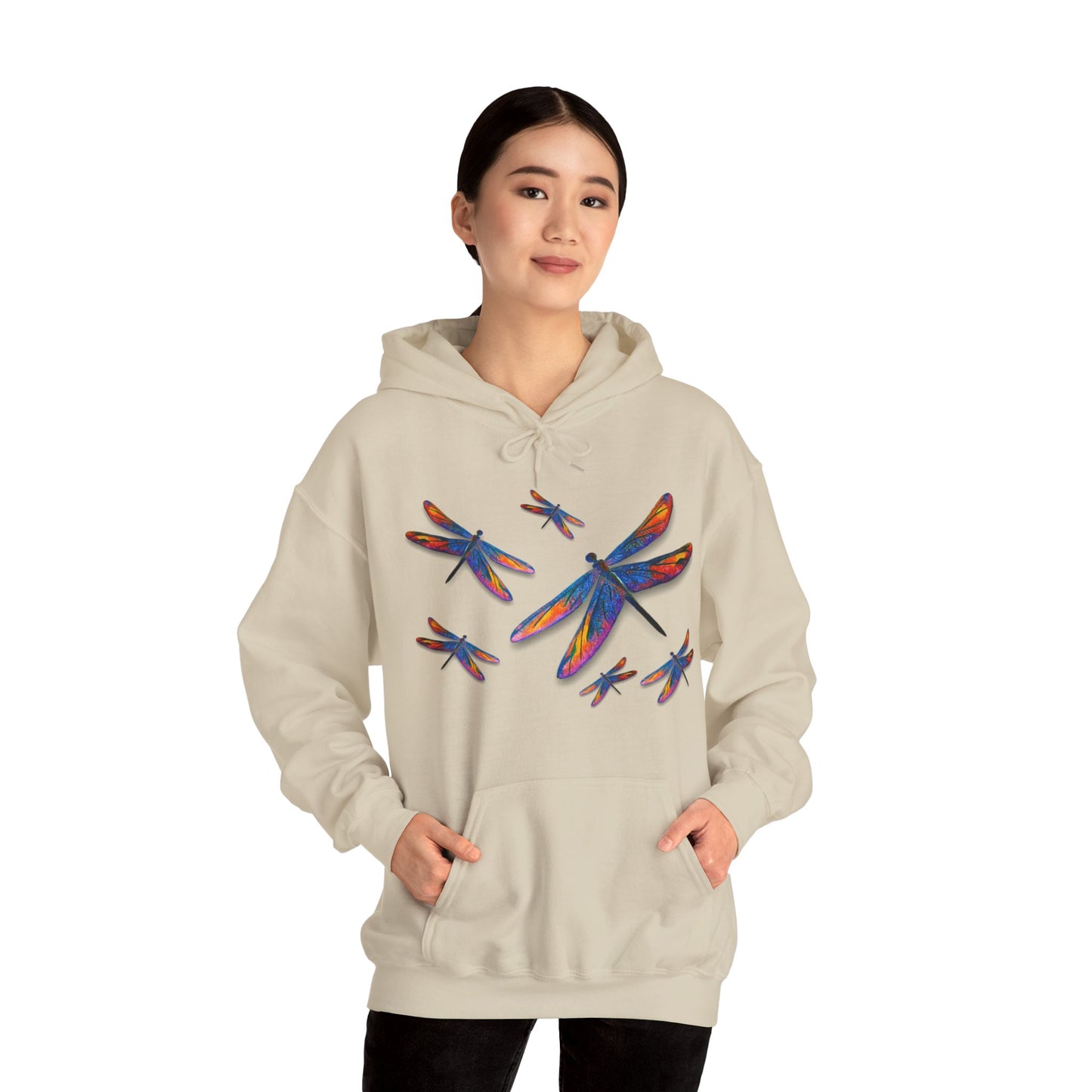 Dragon Fly Hooded Sweatshirt