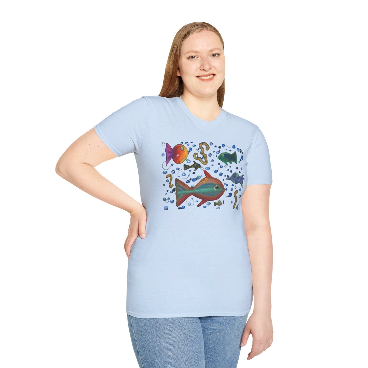 Fish Unisex Softstyle T-Shirt