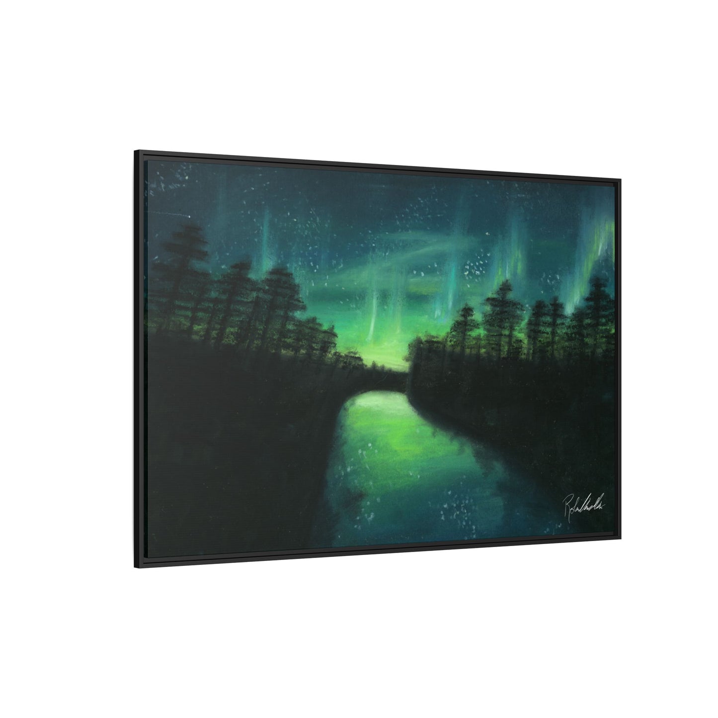 Northern Lights Framed Wall Art