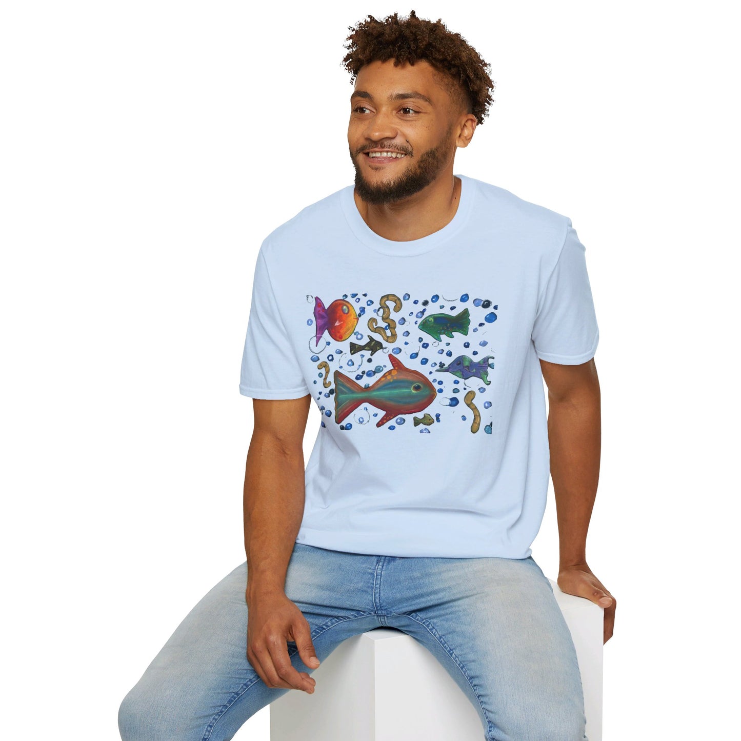 Fish Unisex Softstyle T-Shirt