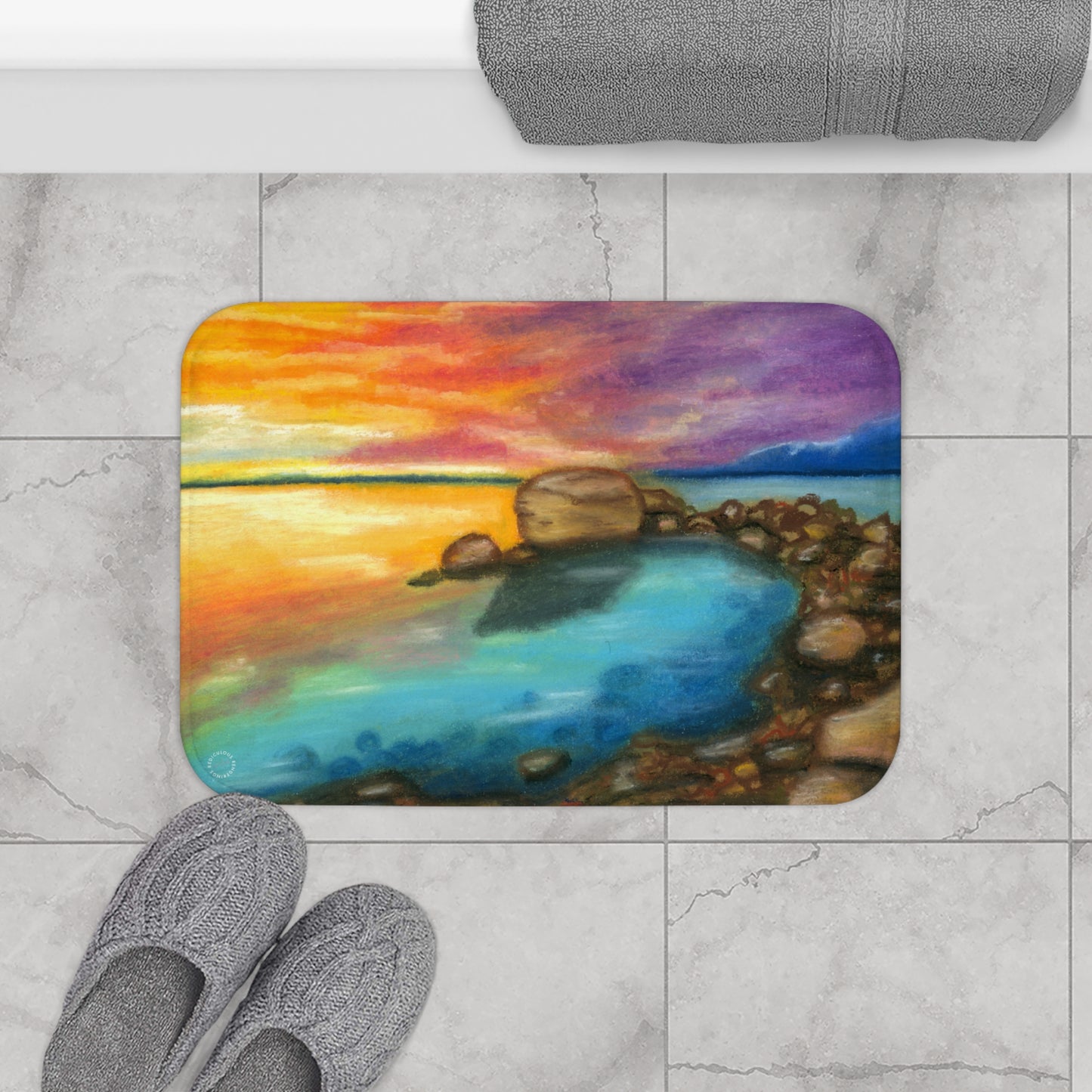 Sunset Cove Bath Mat