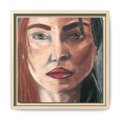 Beyond Race Woman Framed Wall Art