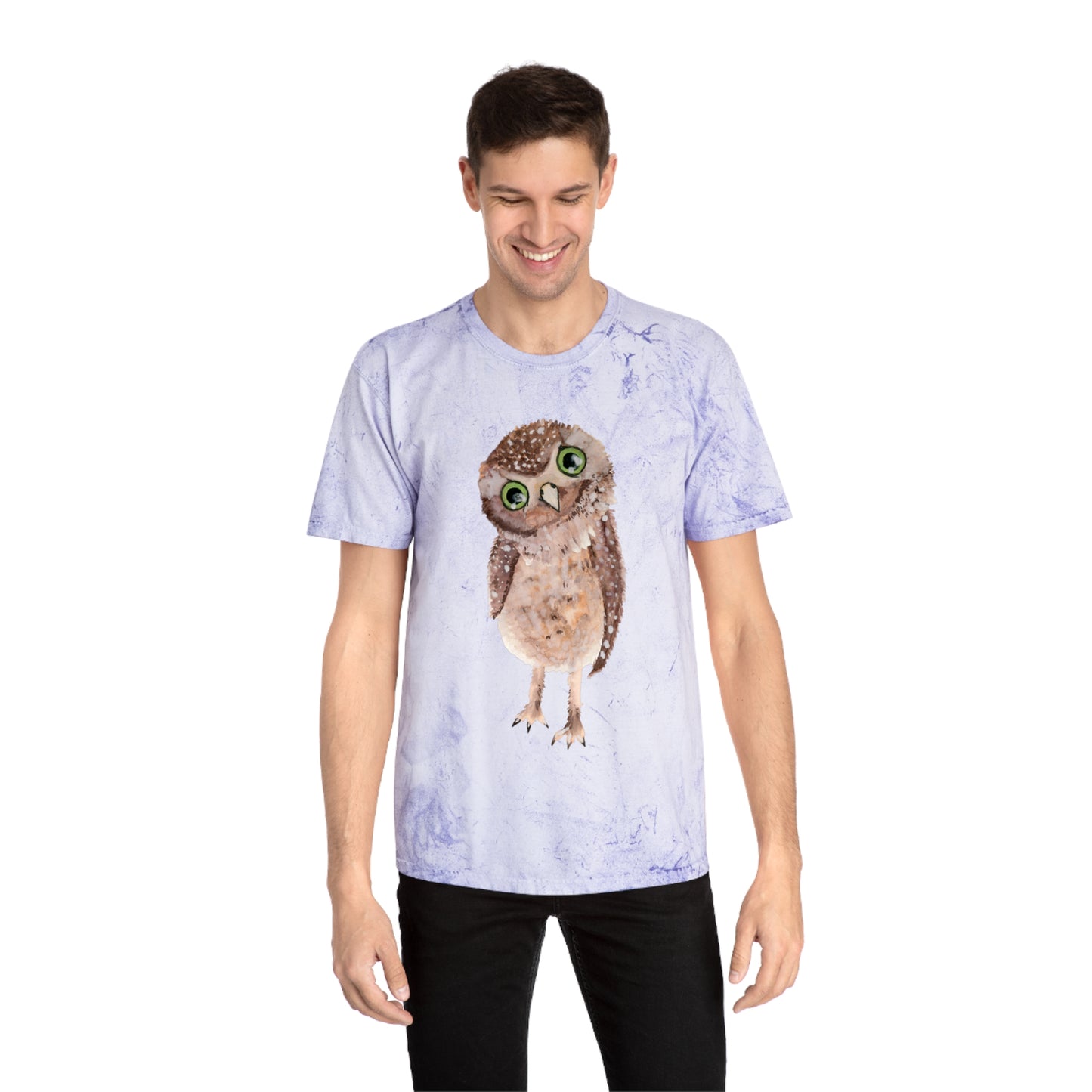 Owl Unisex Color Blast T-Shirt