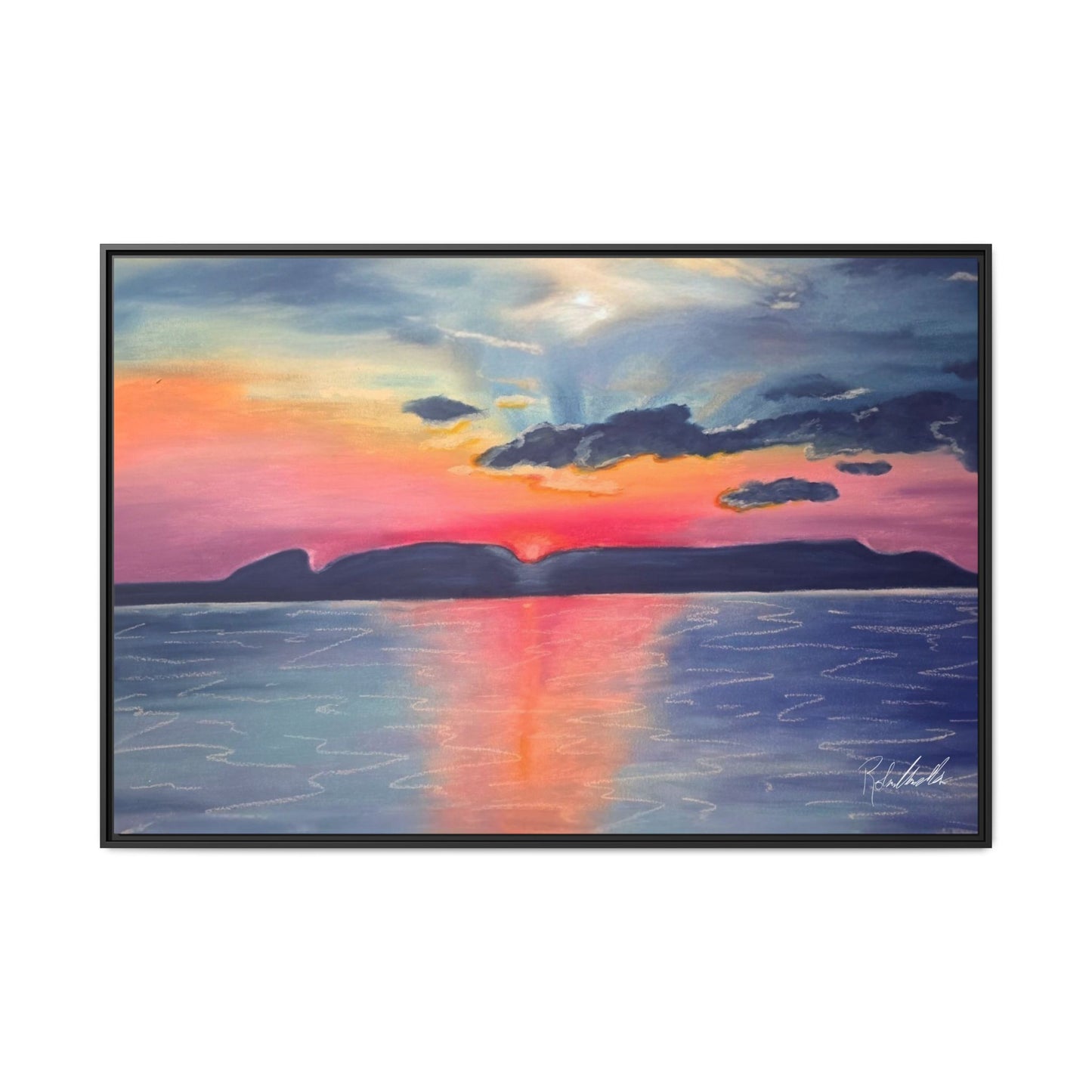 Sleeping Giant at Dawn Framed Wall Art