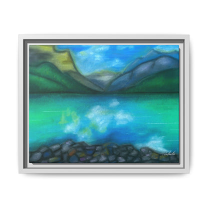 Mountain Lake Framed Wall Art