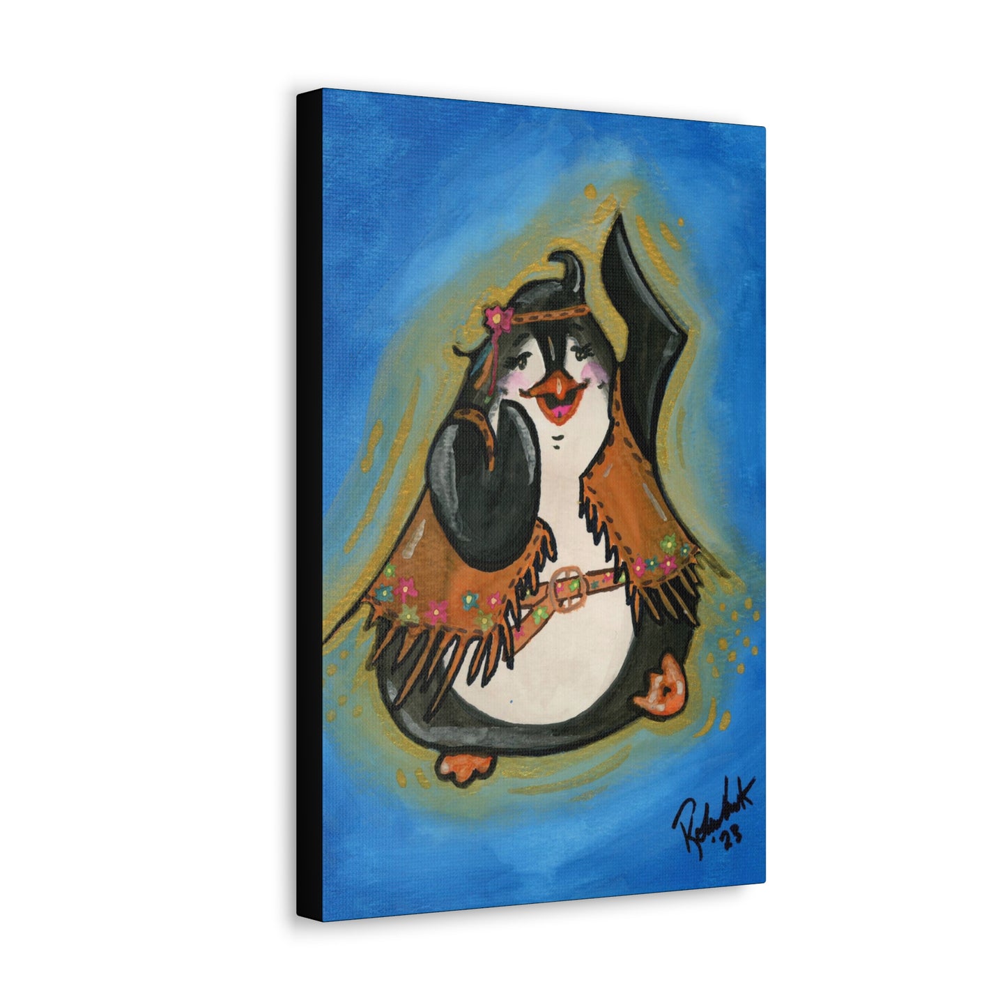 Penguin Canvas Gallery Wraps