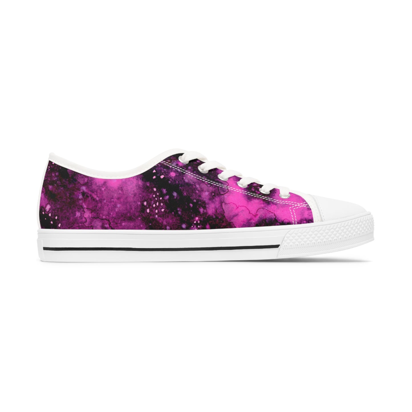 Rose Colored Galaxy Unisex Classic Low Top Sneakers