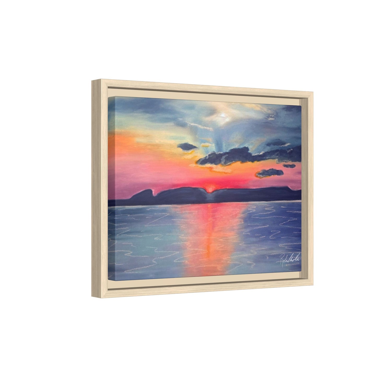 Sleeping Giant at Dawn Framed Wall Art