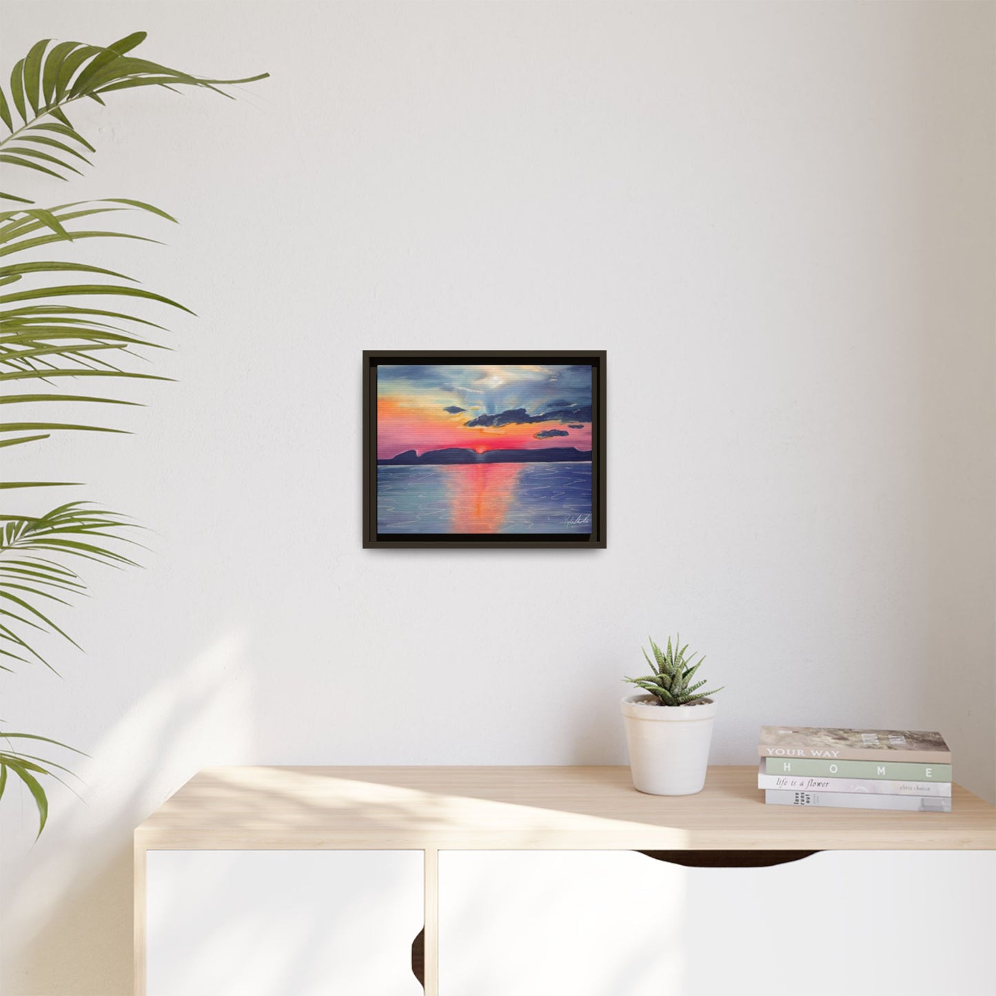 Sleeping Giant at Dawn Framed Wall Art