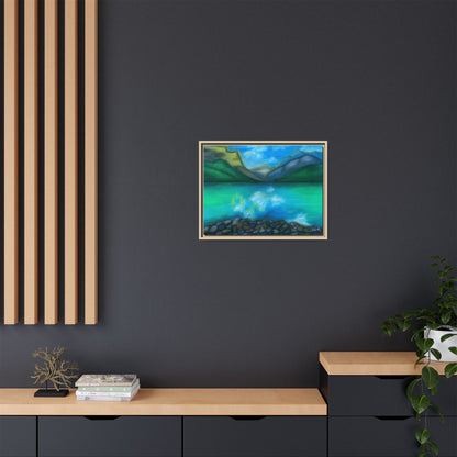 Mountain Lake Framed Wall Art