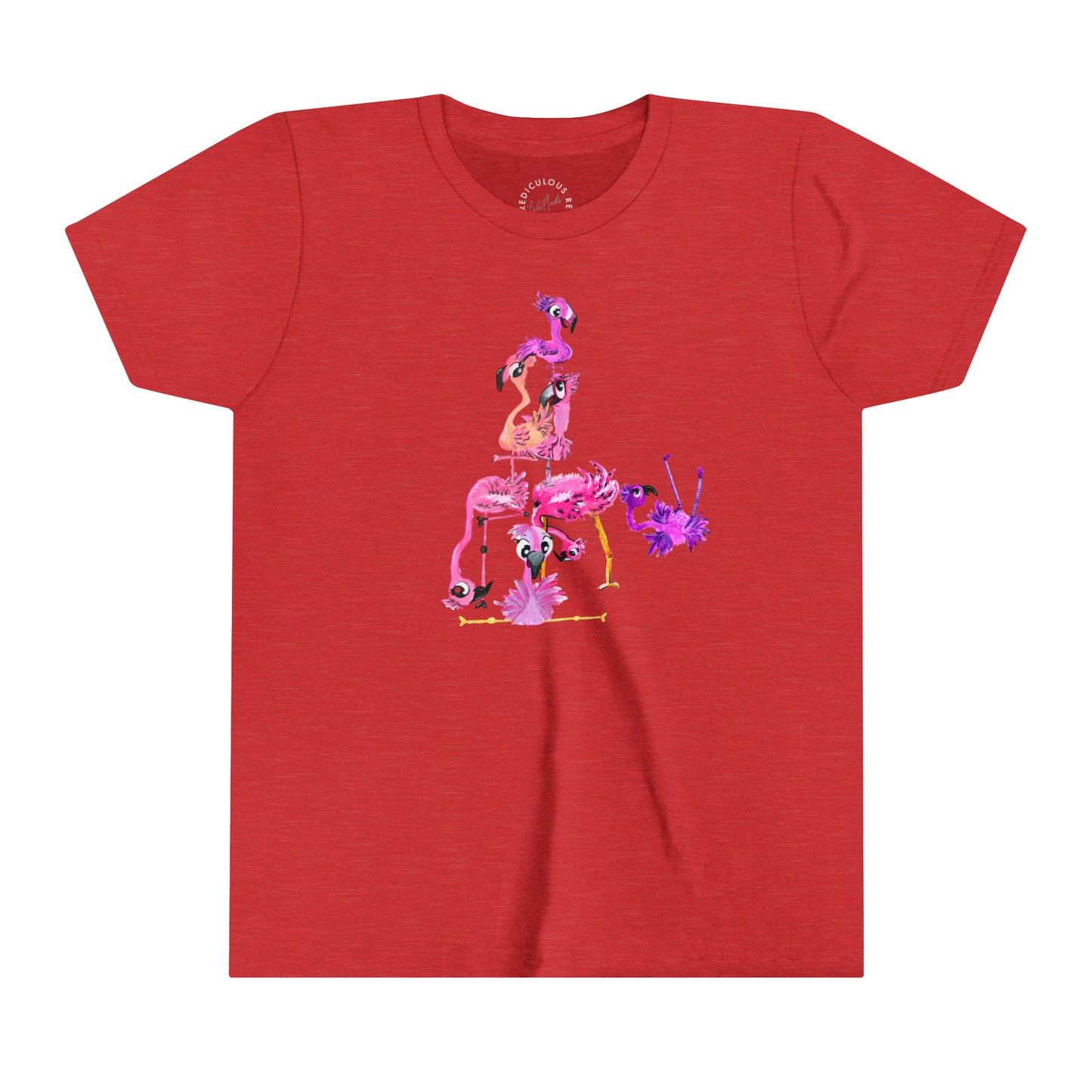 Flock of Flamingos Kids T-Shirt