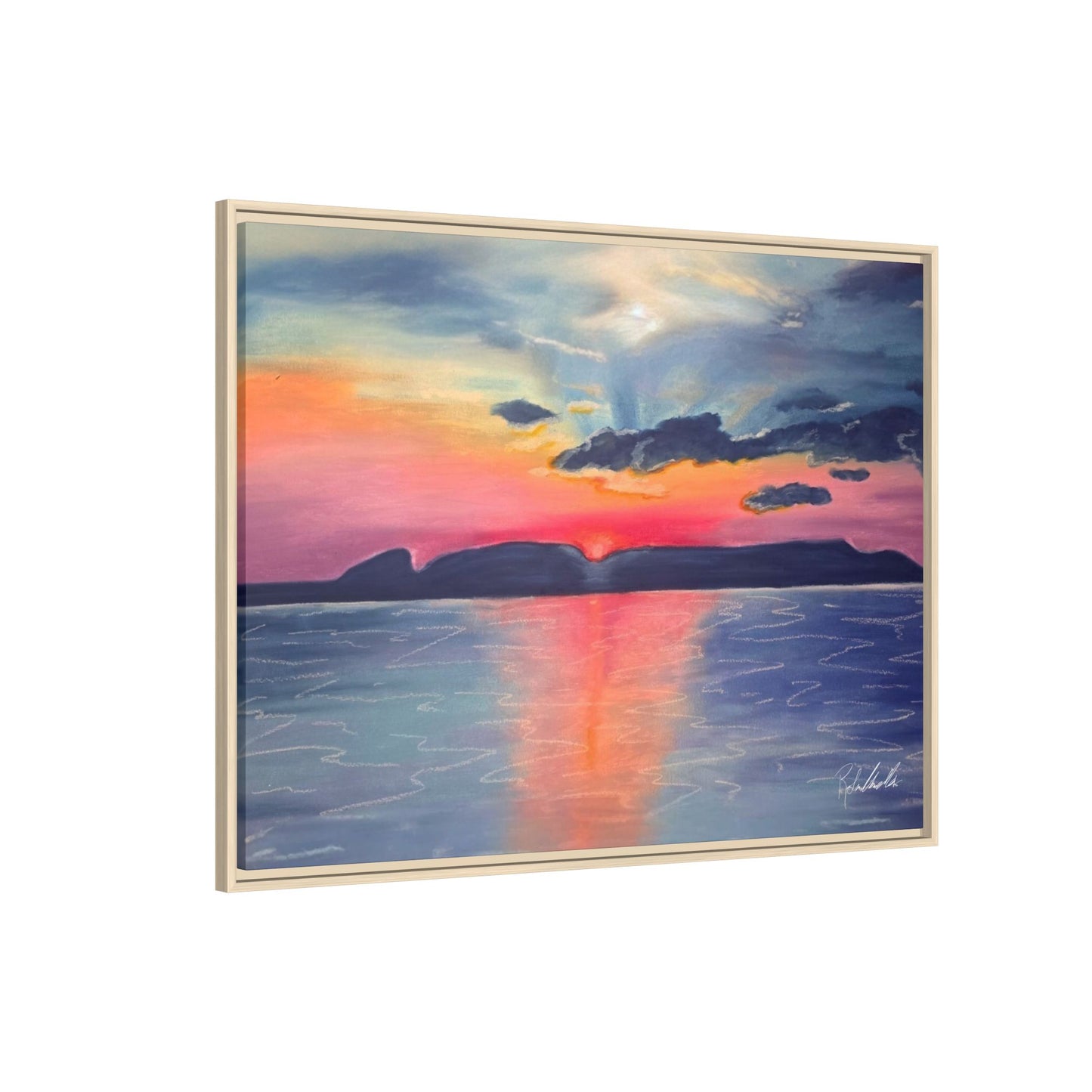 Sleeping Giant at Dawn Framed Wall Art