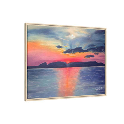 Sleeping Giant at Dawn Framed Wall Art