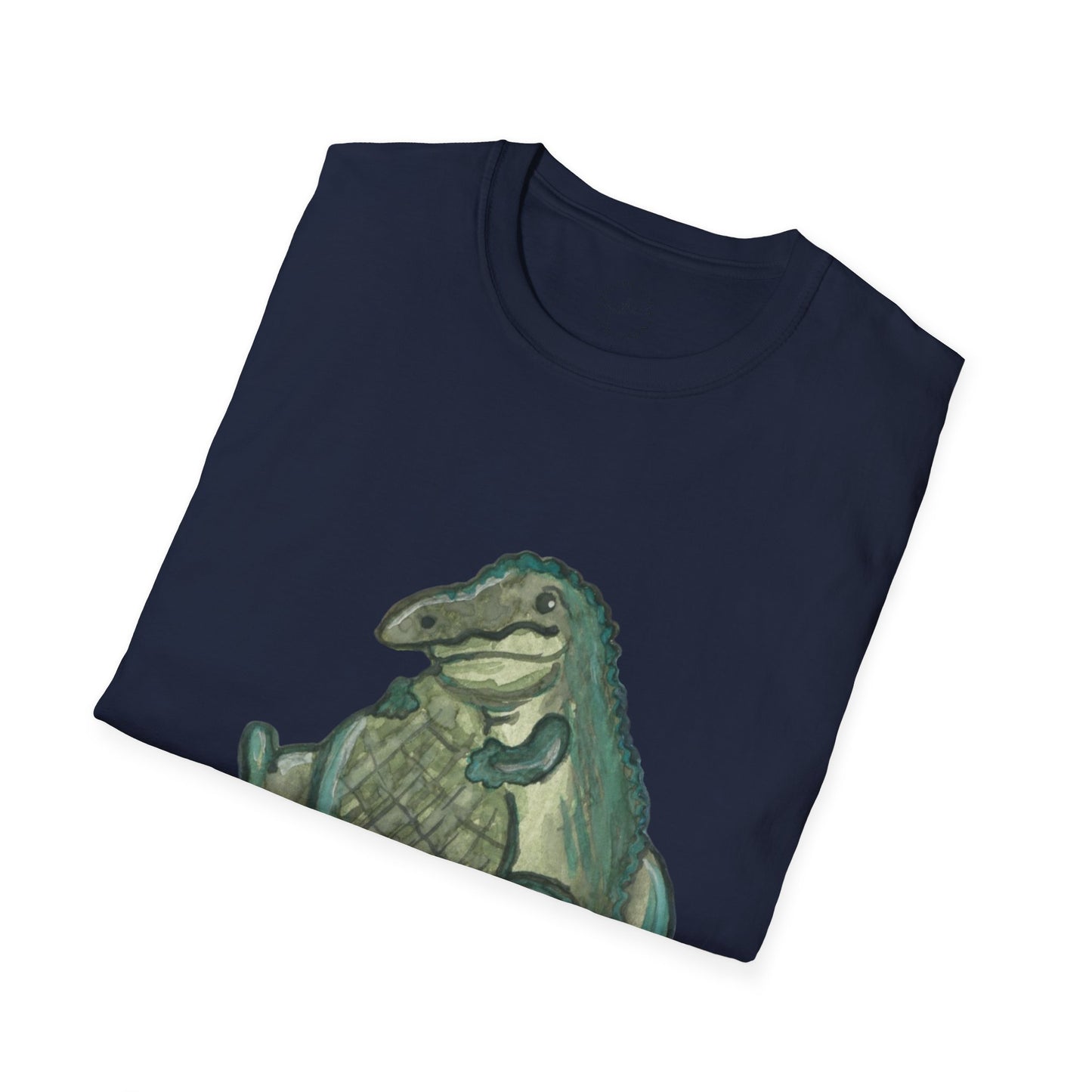 Father Son Alligator Unisex Softstyle Print T-Shirt