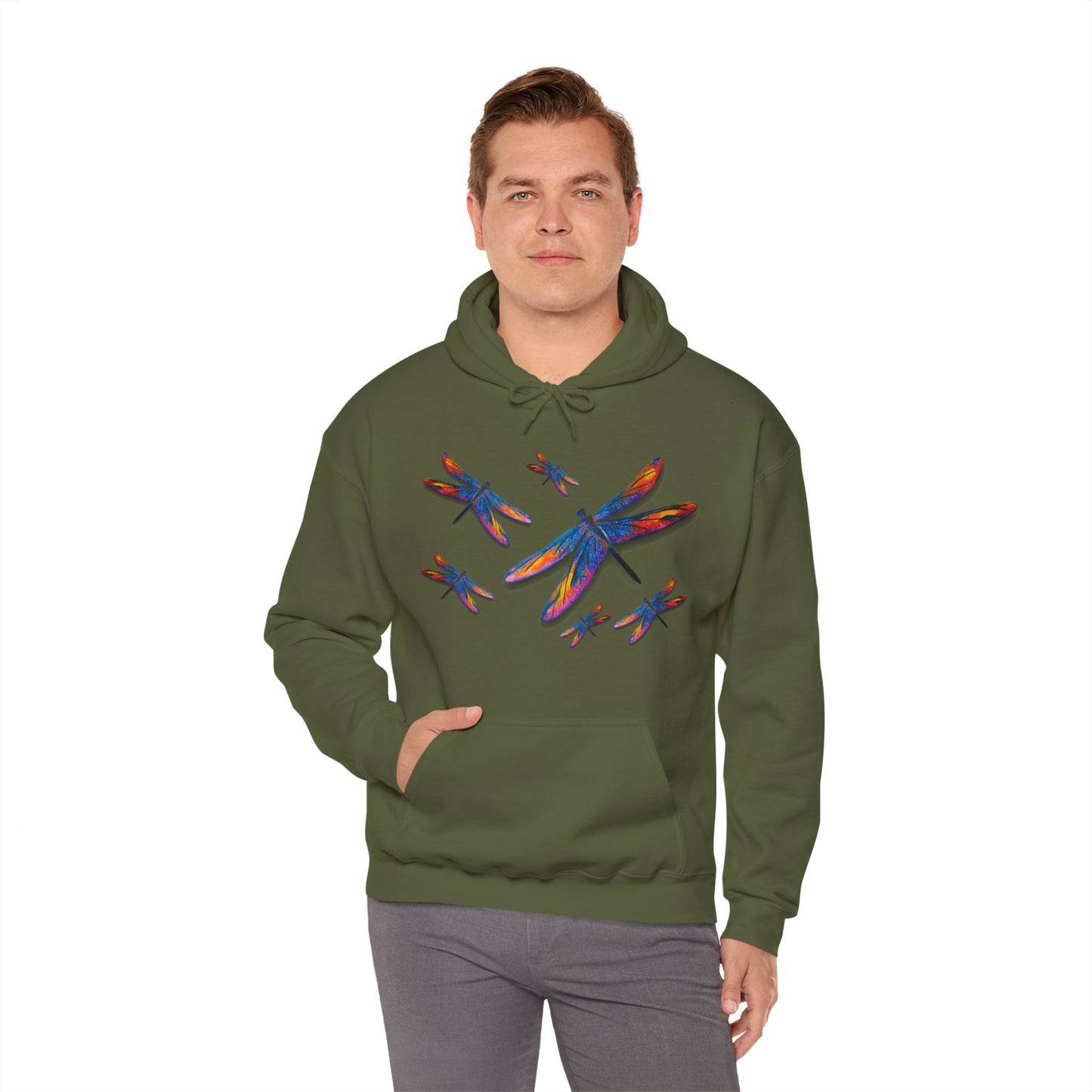 Dragon Fly Hooded Sweatshirt