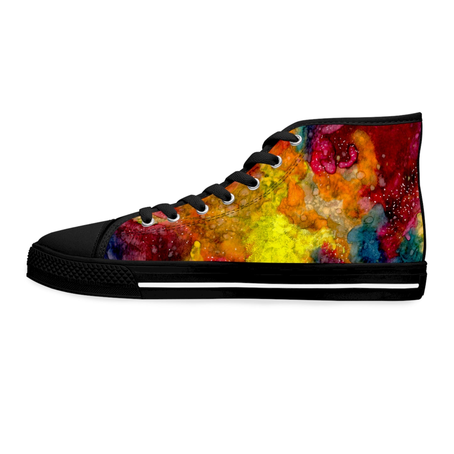 Sunset Clouds Galaxy Unisex Classic High Top Sneakers