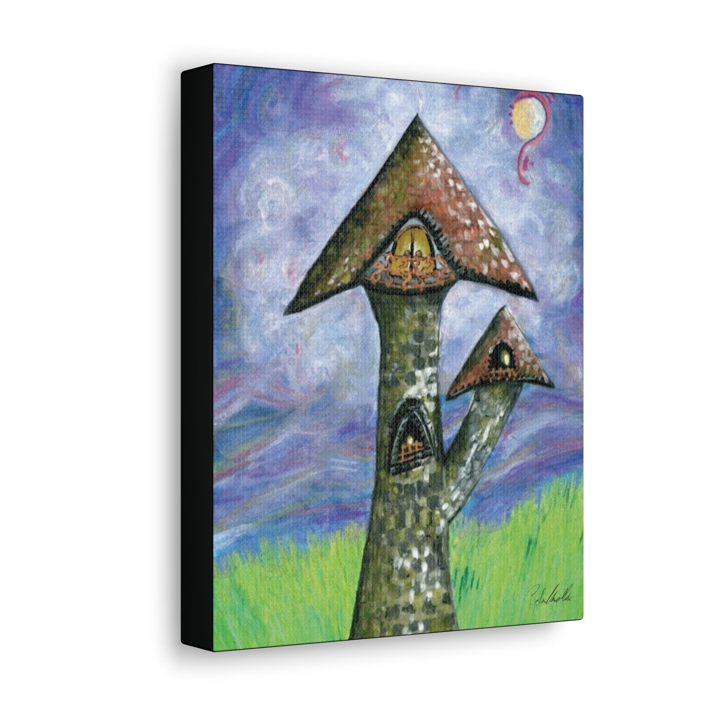 Castle Tower Canvas Gallery Wrap