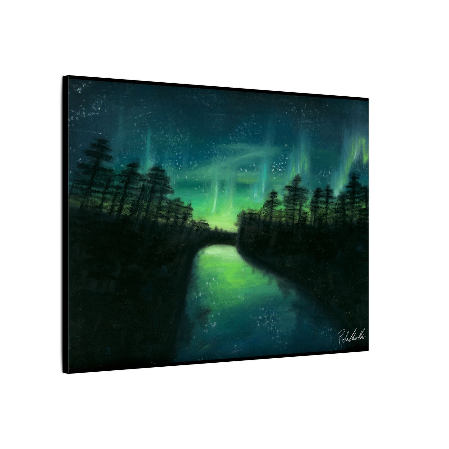 Northern Lights Canvas Gallery Wrap