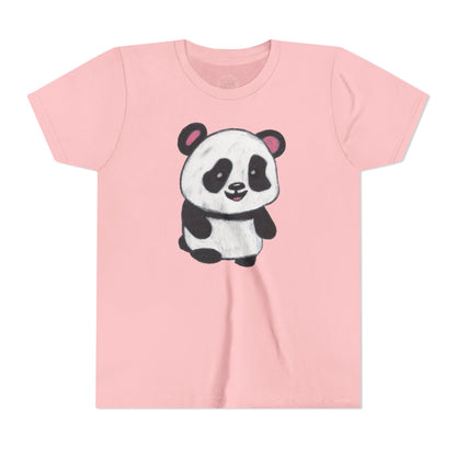 Kids Panda Tee — Cute Hand-Drawn Baby Panda Youth Shirt