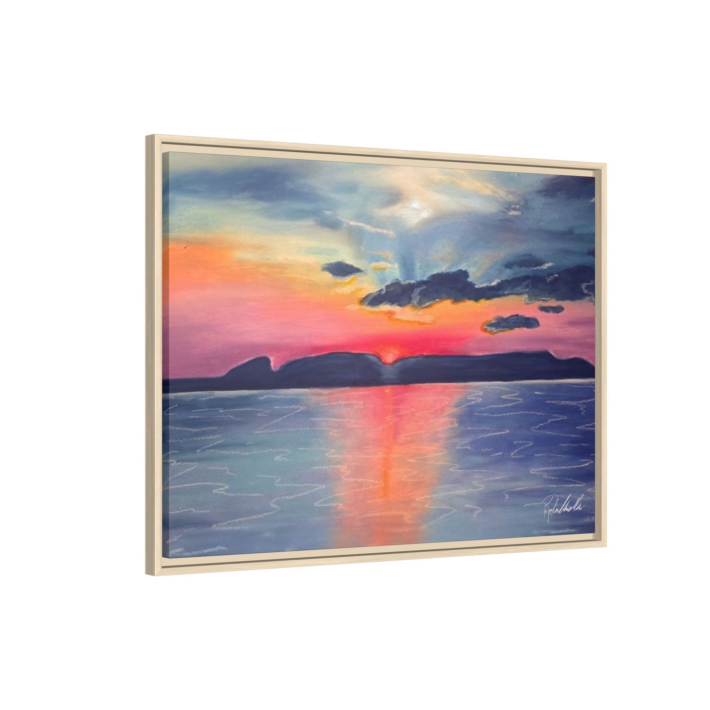Sleeping Giant at Dawn Framed Wall Art