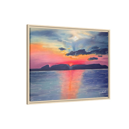 Sleeping Giant at Dawn Framed Wall Art