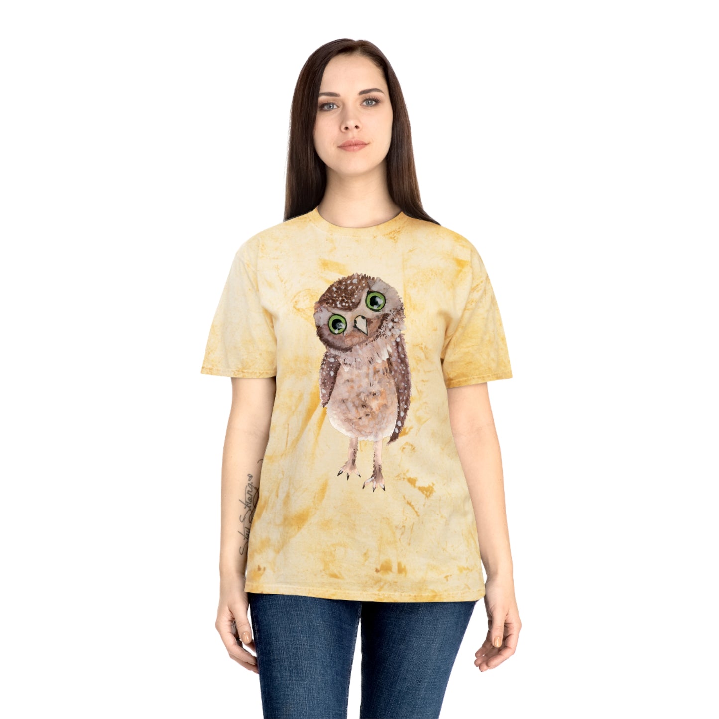 Owl Unisex Color Blast T-Shirt