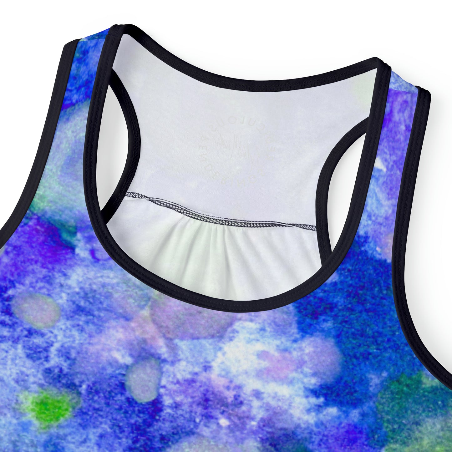 Blue Dot Women's Tank Top (AOP)