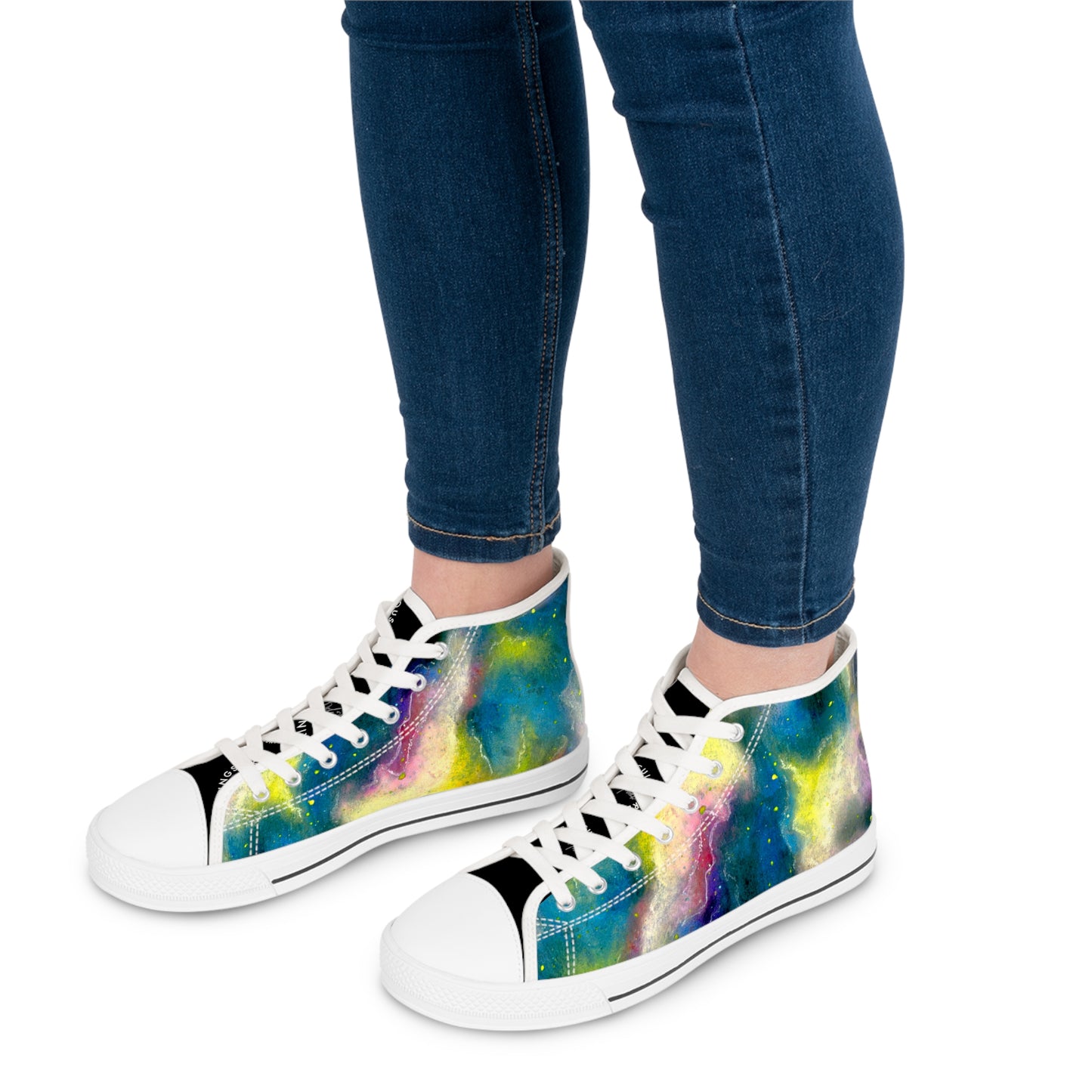 Sunrise Galaxy Unisex Classic High Top Sneakers