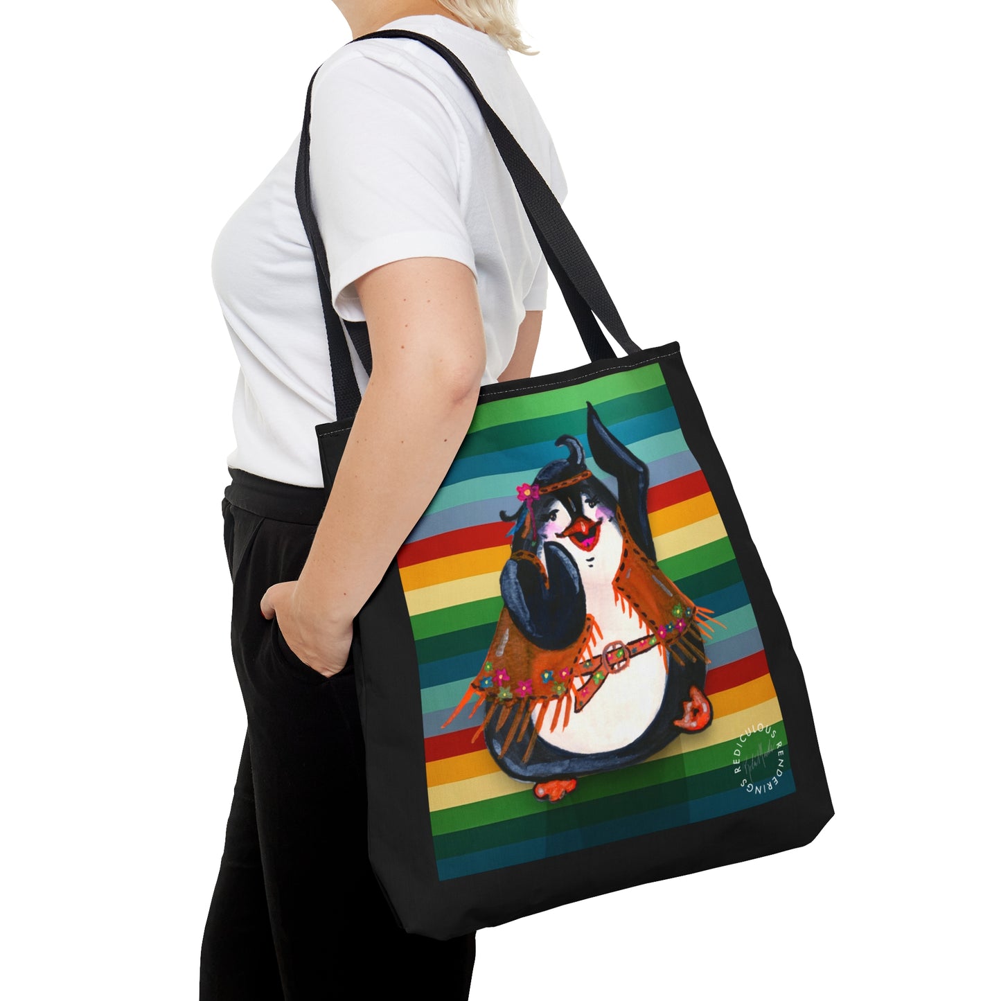 60s Penguin Tote