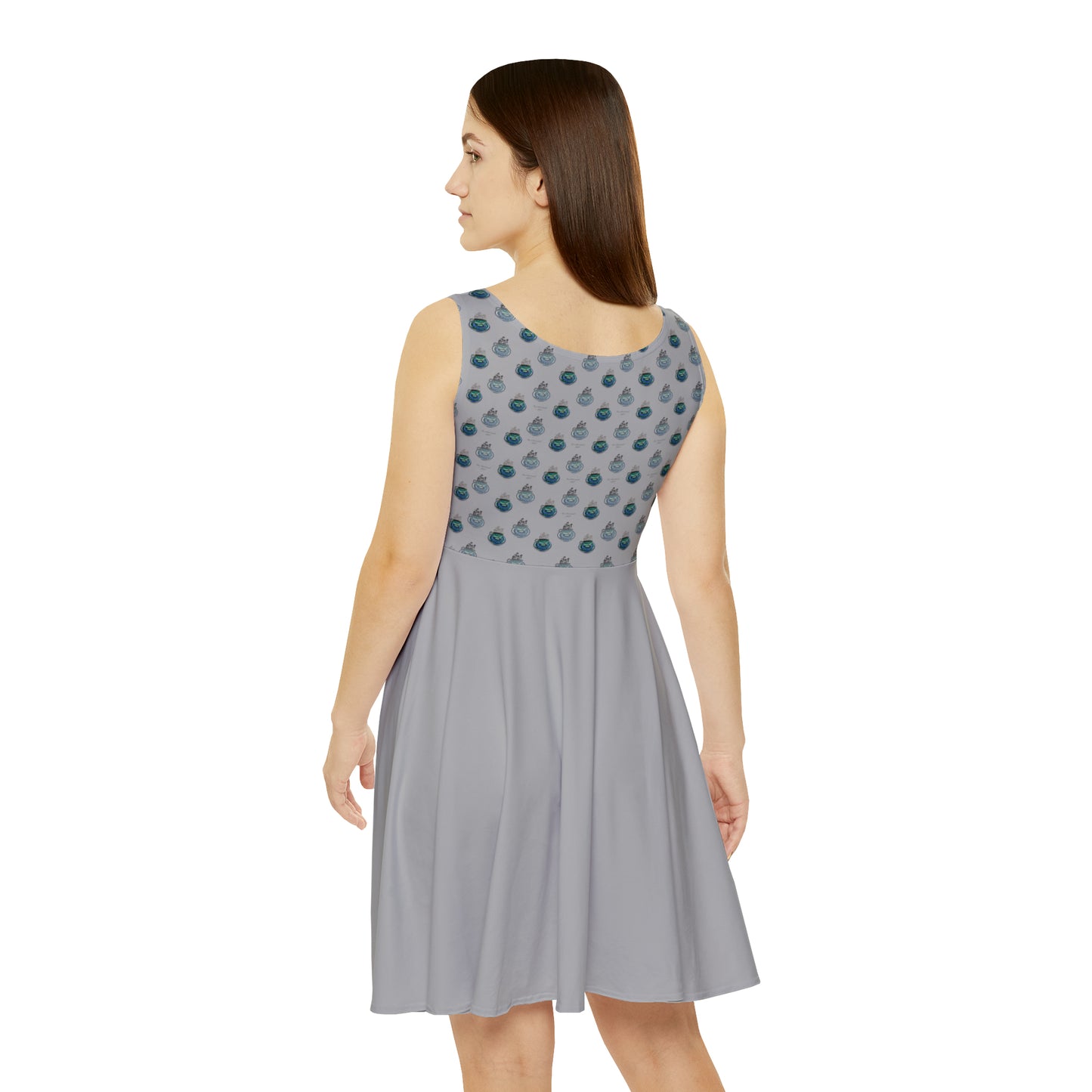 Tea is Best Served HOT- Little cups Women's Skater Dress (AOP)