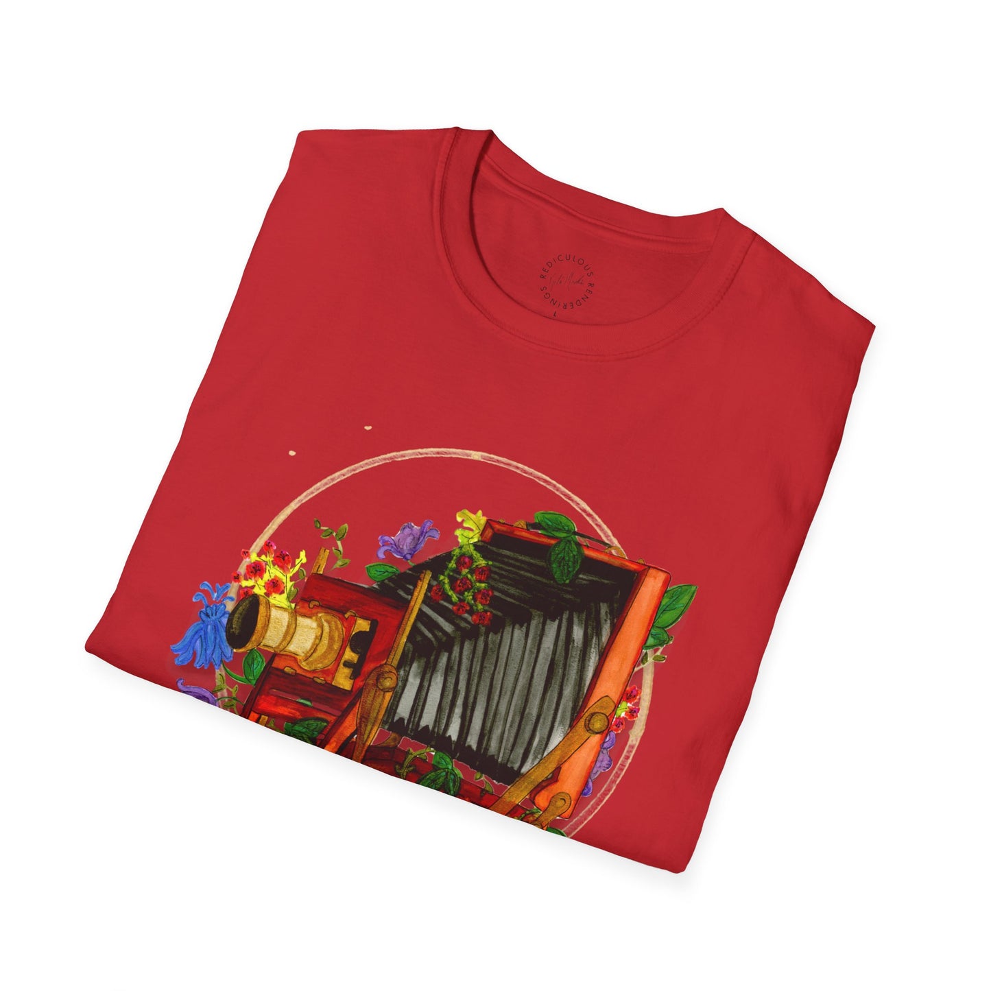 Vintage Camera Unisex Softstyle T-Shirt