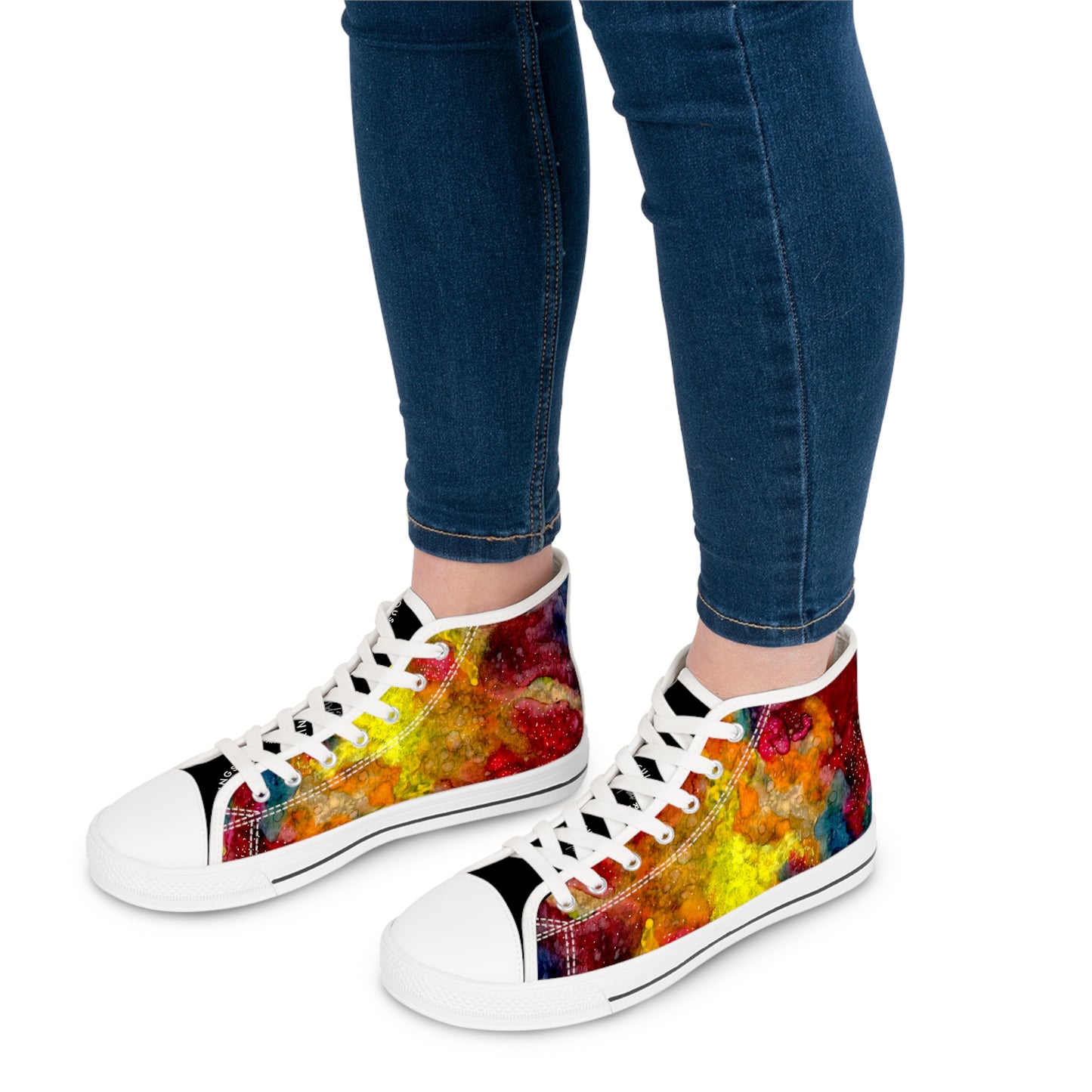 Sunset Clouds Galaxy Unisex Classic High Top Sneakers